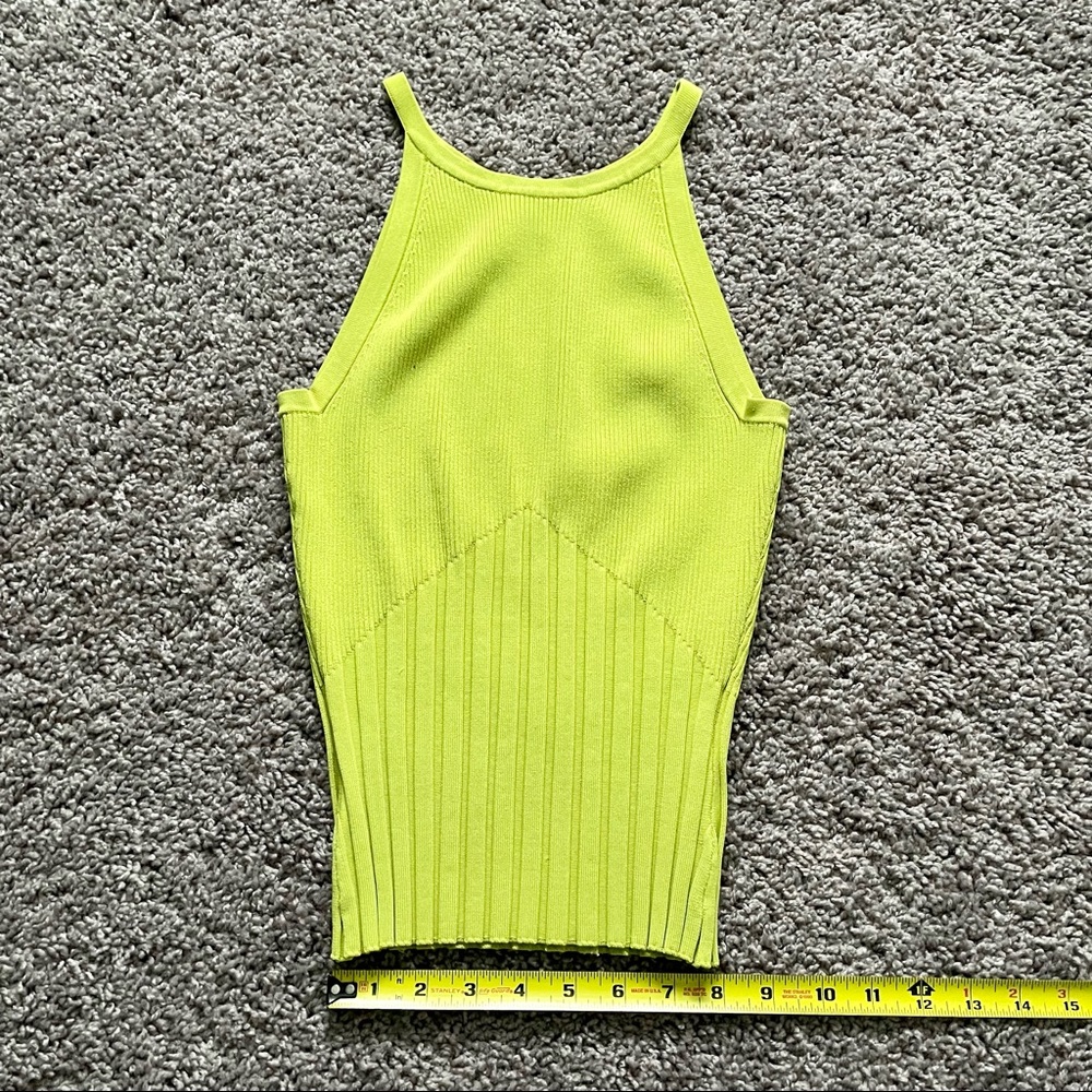 Vintage Lime Green Top - Picture 8 of 12